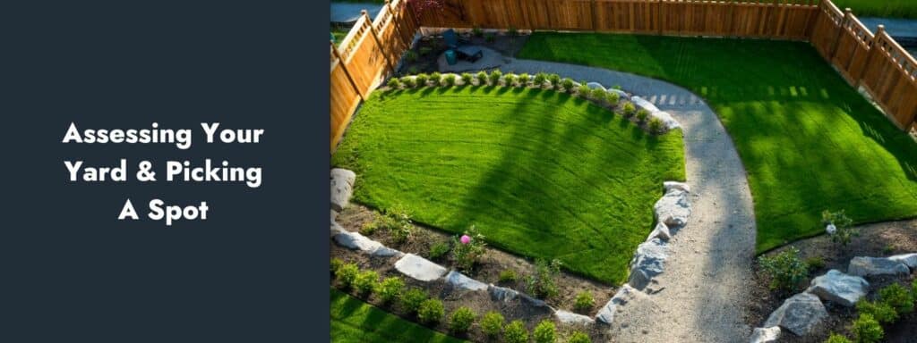 Assessing Your Yard & Picking a Spot