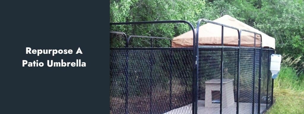 Repurpose A Patio Umbrella