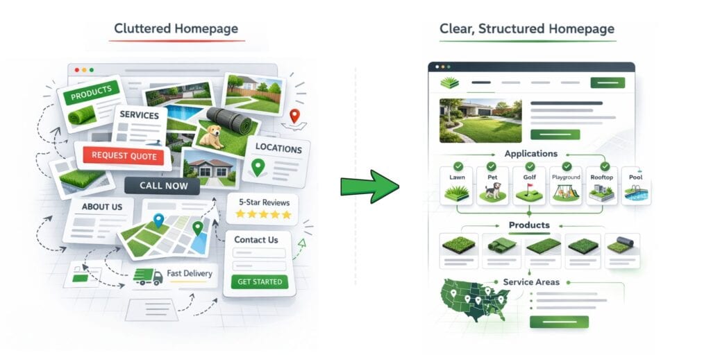 Common Homepage Mistakes